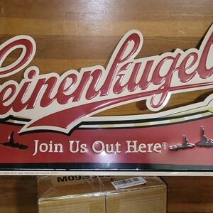 Red Wall Decor Sign